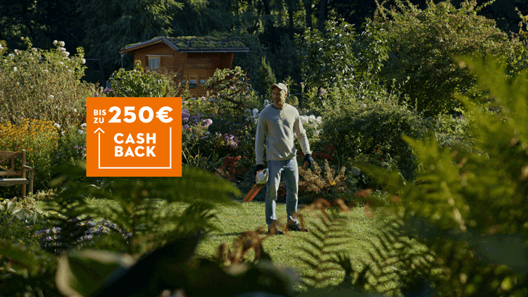 Aktionsbilder der 100 Jahre STIHL Jubiläums Aktion